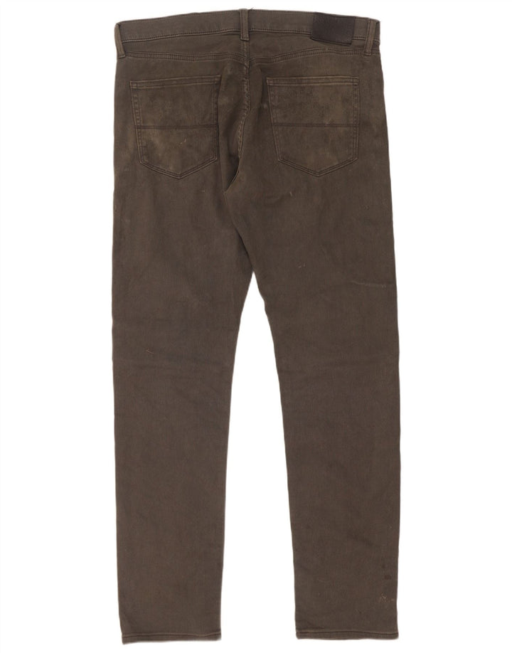 Marks & Spencer Mens Slim Jeans W34 L33 Grey Cotton