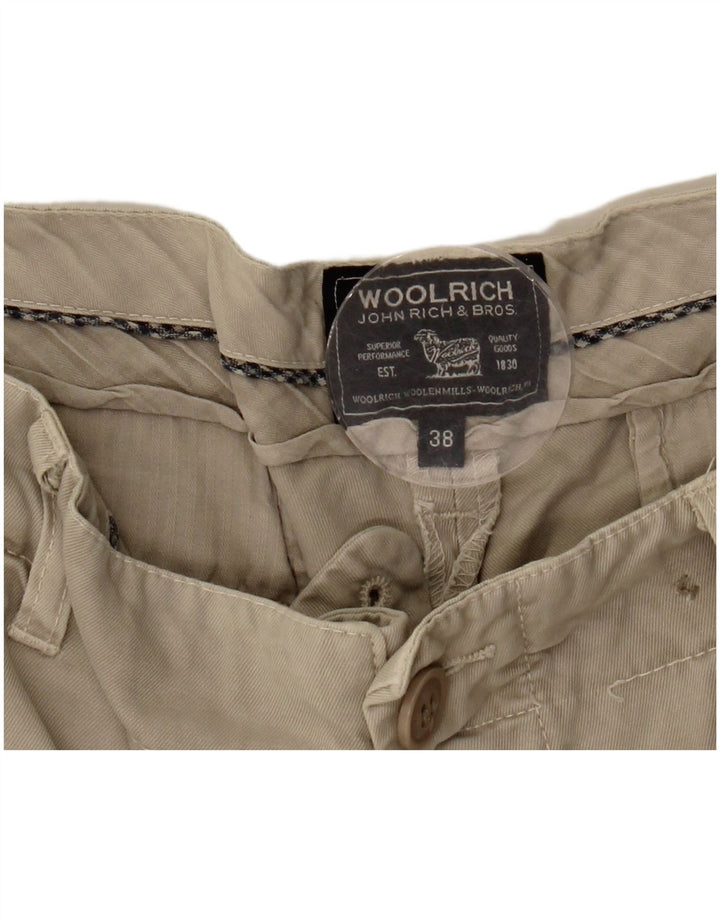 WOOLRICH Mens Chino Shorts W38 XL Beige