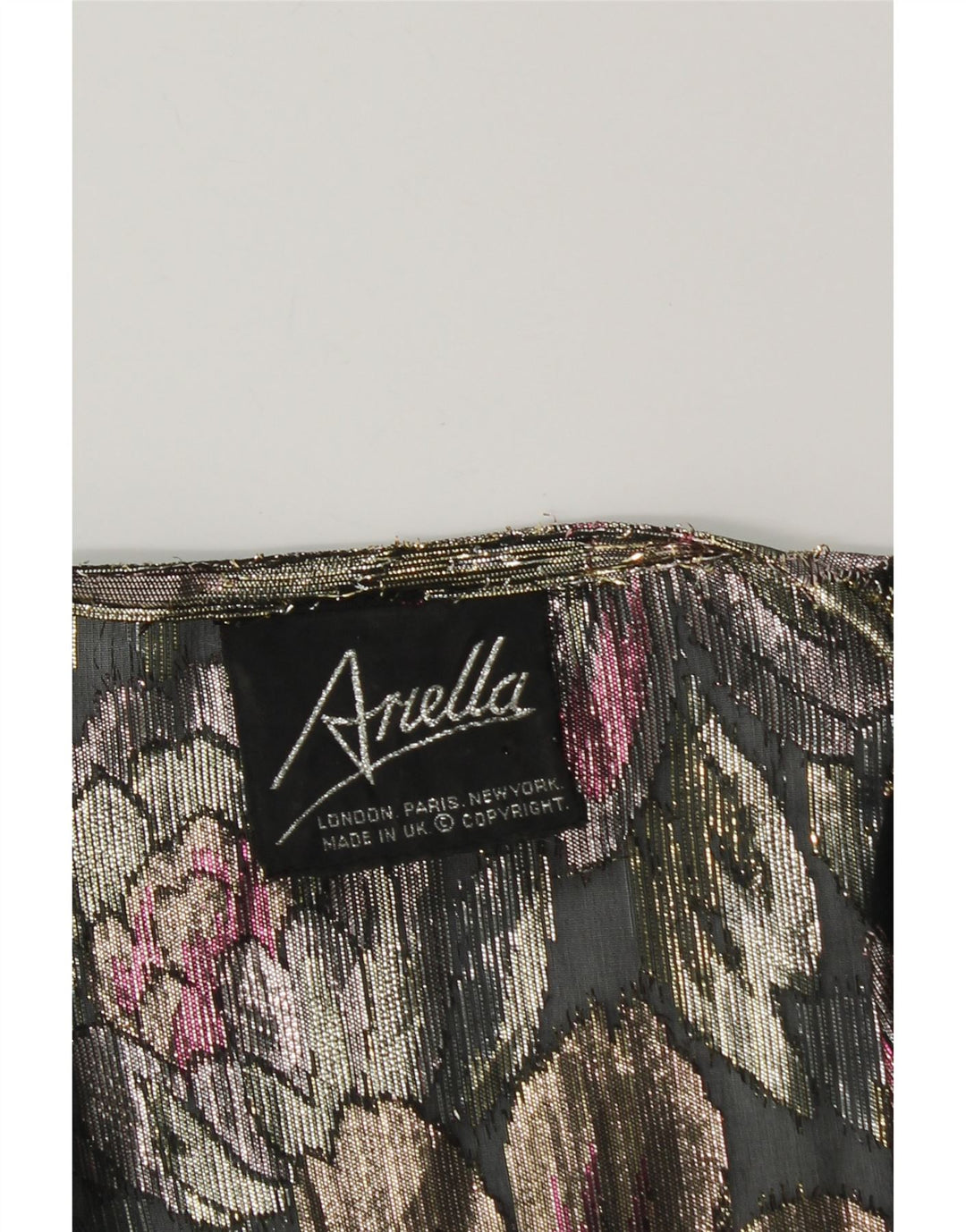 ARELLA Womens Crop Cardigan Top UK 16 Large Multicoloured Floral