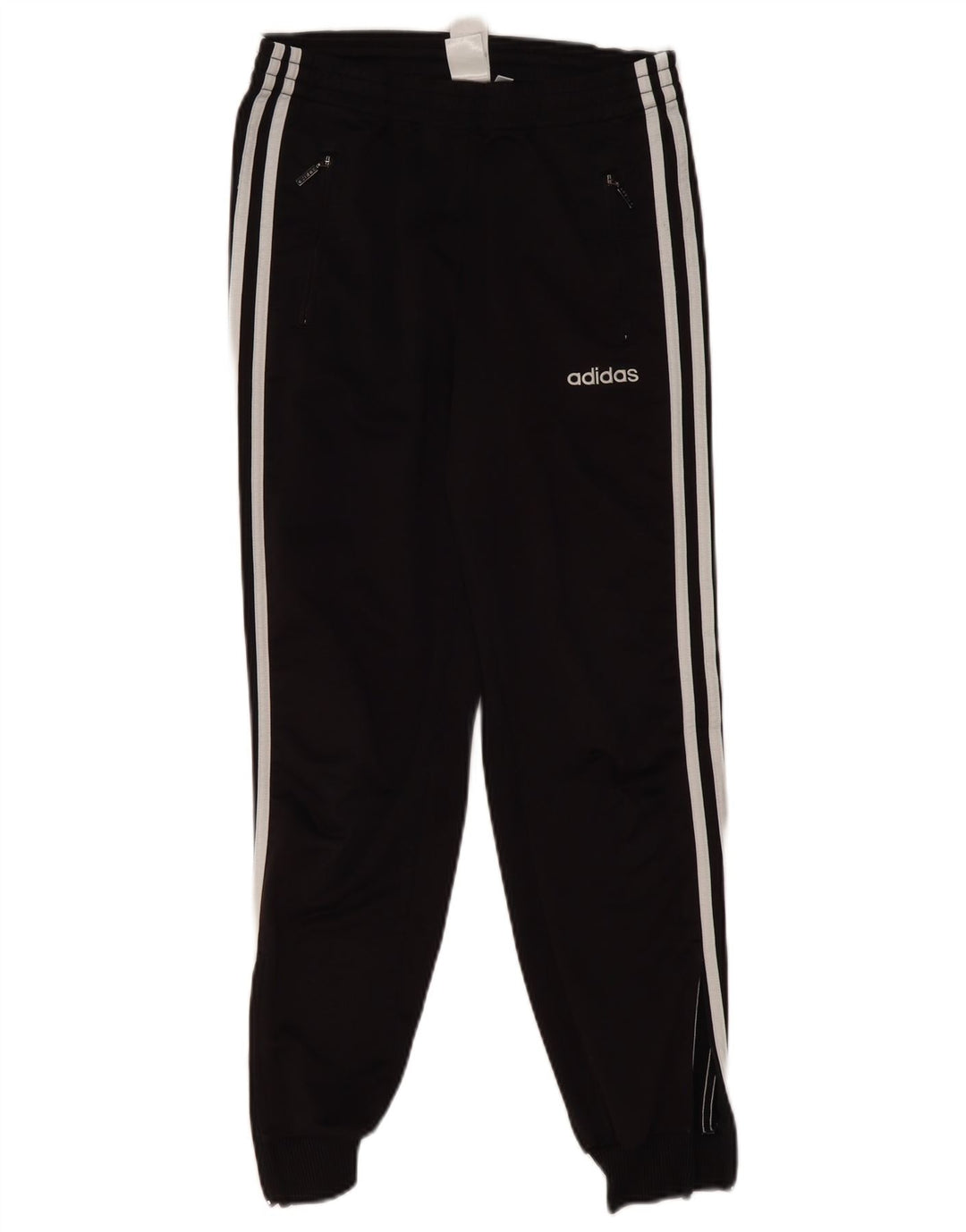 ADIDAS Womens Tracksuit Trousers Joggers UK 14 Medium  Black