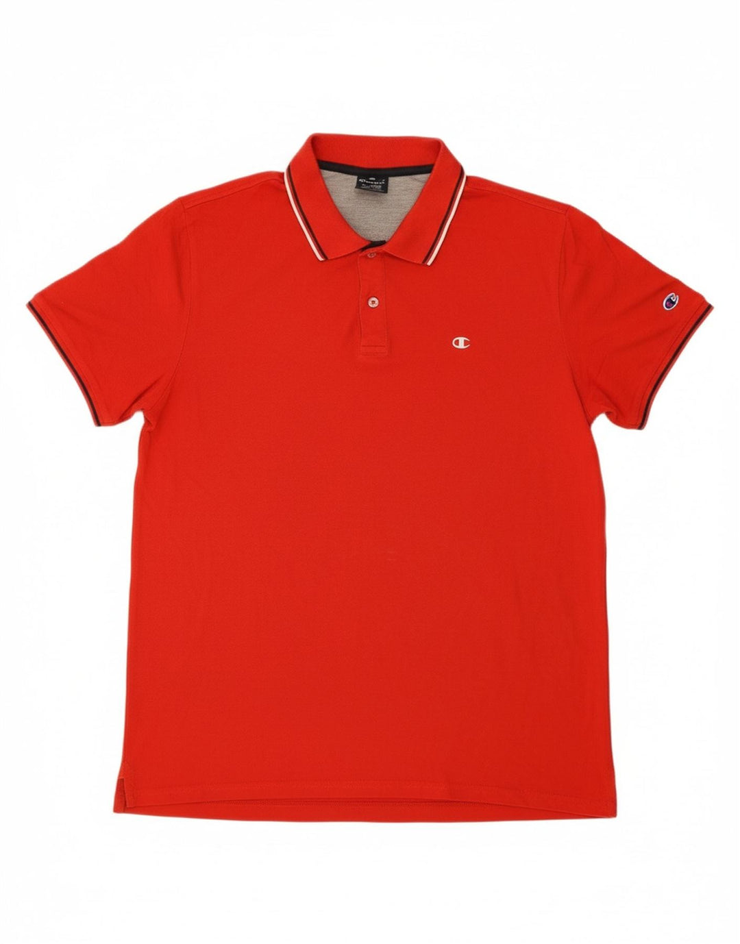 CHAMPION Mens Polo Shirt XL Red