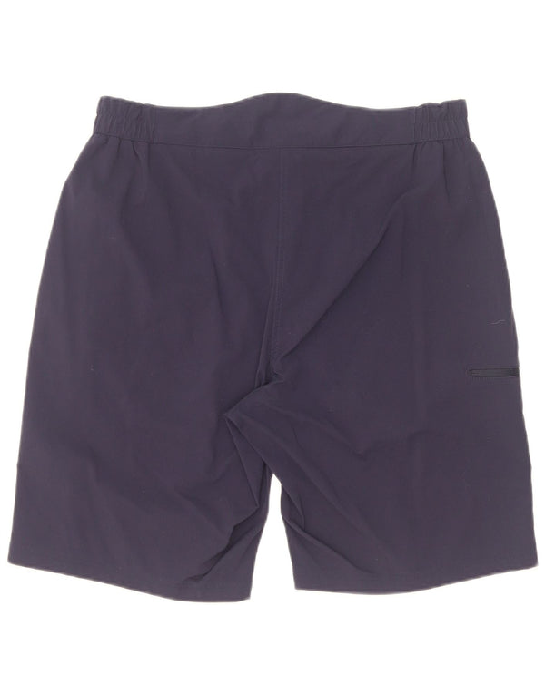 Sprayway Womens Cargo Shorts UK 12 Medium W32 Navy Blue Polyamide