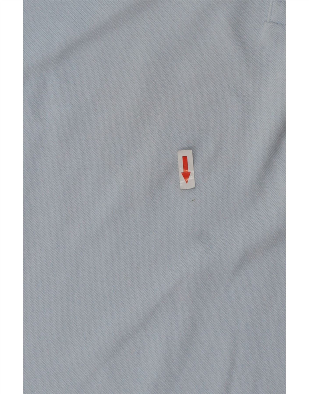 Lacoste Mens Polo Shirt Size 4 Medium Blue Cotton