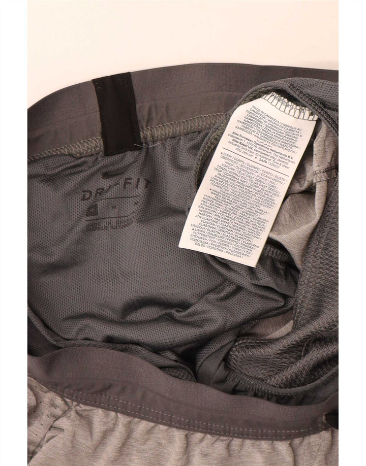 Nike Mens Dri Fit Sport Shorts Medium  Grey Polyester