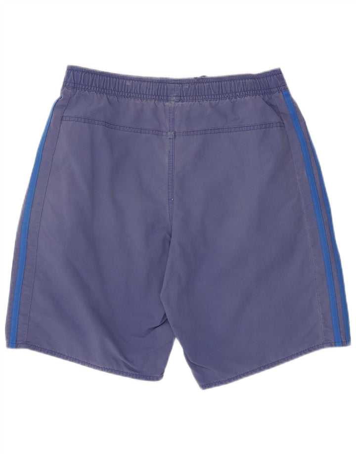 ADIDAS Mens Sport Shorts Small  Blue Polyester