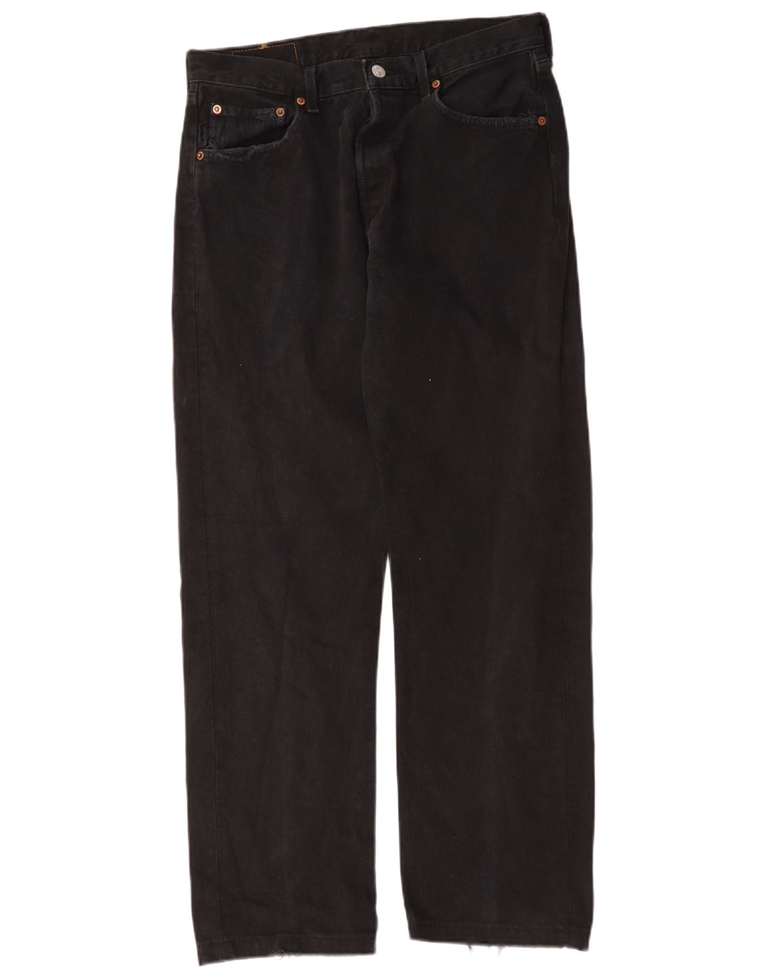 Levi's Womens 501 W32 L29 Black Cotton