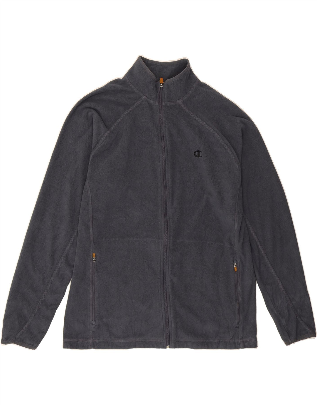 CHAMPION Mens Fleece Jacket UK 38 Medium Grey Vintage Champion and Second-Hand Champion from Messina Hembry 