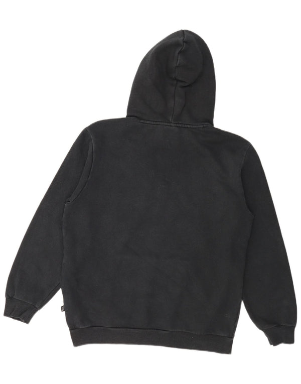 Puma Mens Graphic Hoodie Jumper Medium Black Cotton