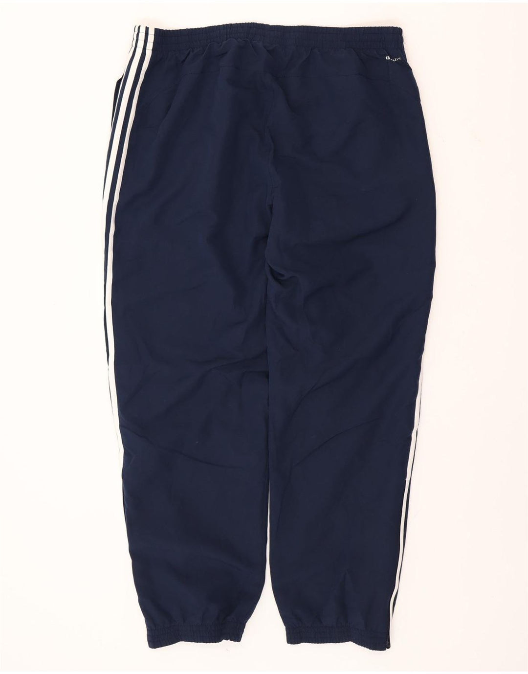ADIDAS Mens Climalite Tracksuit Trousers Joggers XL Navy Blue Polyester