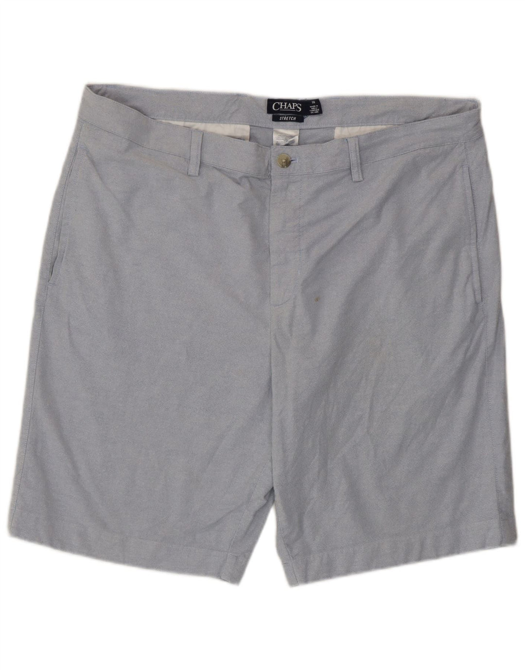 Chaps Mens Chino Shorts W38 XL Blue Cotton
