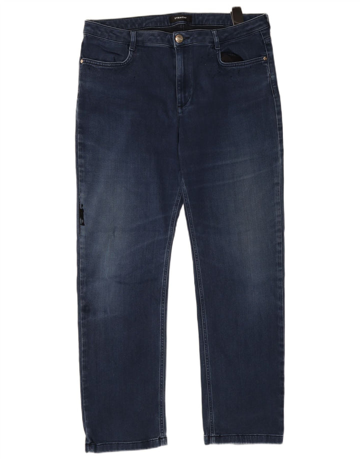Vintage Womens Tapered Jeans W36 L30 Blue