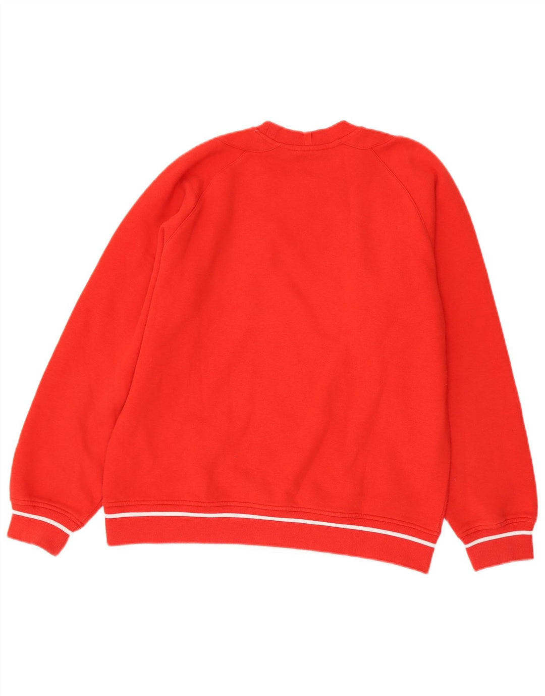 Adidas Mens Sweatshirt Jumper Small Red Cotton