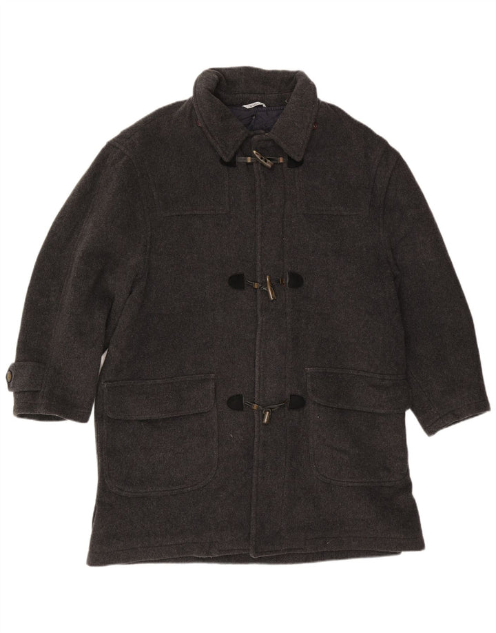 Wampum Mens Duffle Coat UK 40 Large Grey