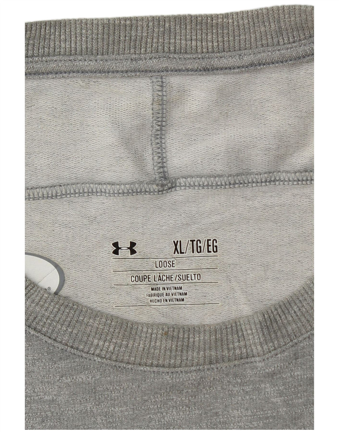 UNDER ARMOUR Mens Sweatshirt Jumper XL Grey
