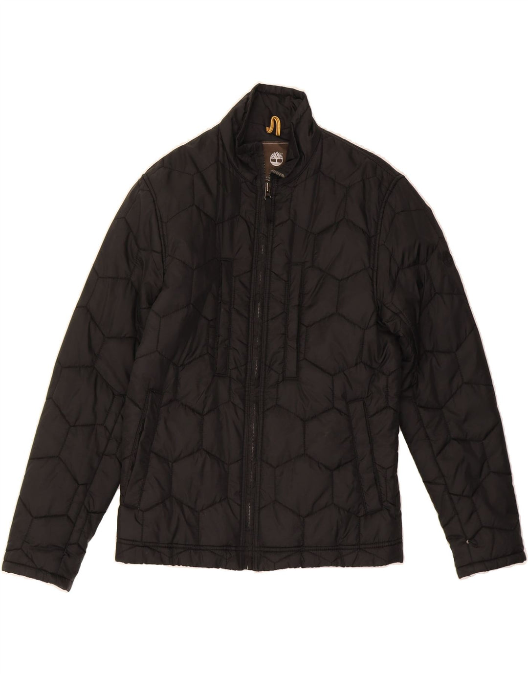 TIMBERLAND Mens Padded Jacket UK 36 Small Black Vintage Timberland and Second-Hand Timberland from Messina Hembry 