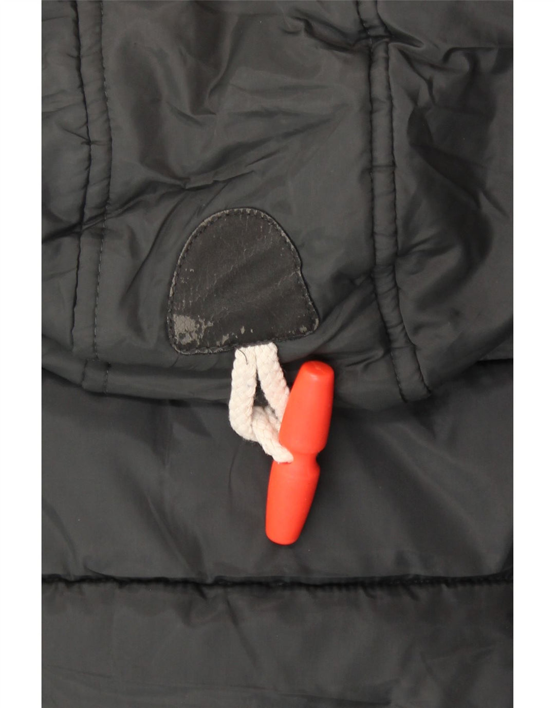 Superdry Womens Hooded Padded Jacket UK 14 Medium Grey Polyester