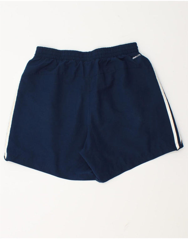 Adidas Mens Climalite Sport Shorts Medium  Navy Blue Polyester