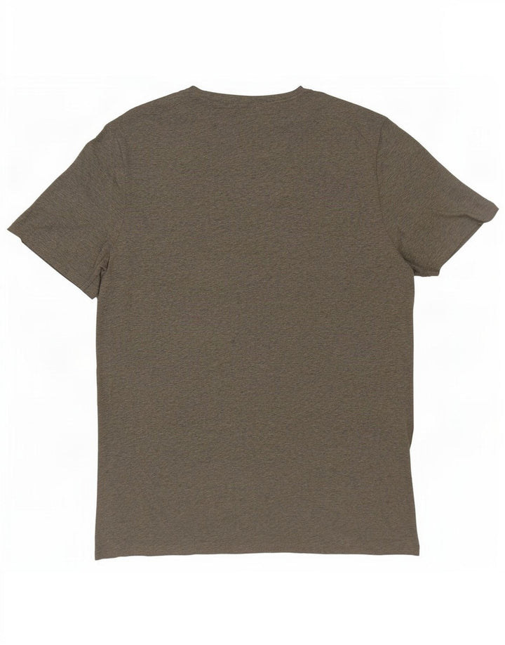 Timberland Mens Regular Fit Graphic T-Shirt Top Medium Grey Cotton