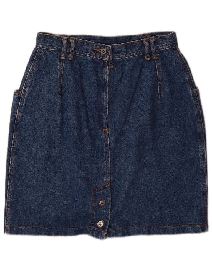French Connection Womens Denim Skirt W26 Small Blue