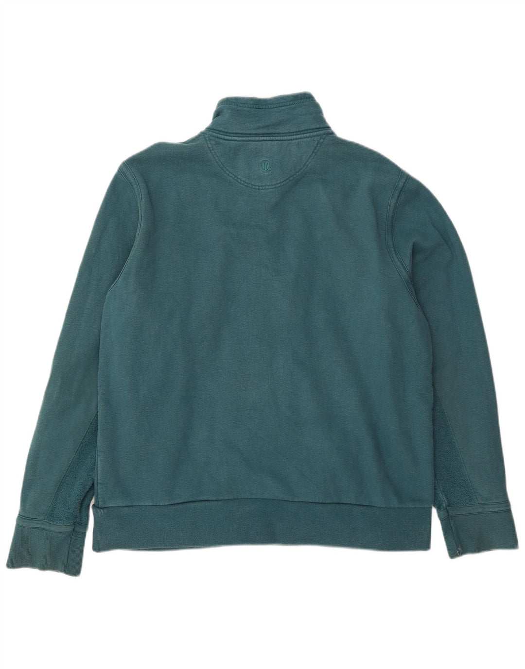 Fat Face Mens Graphic Tracksuit Top Jacket Large Green Cotton