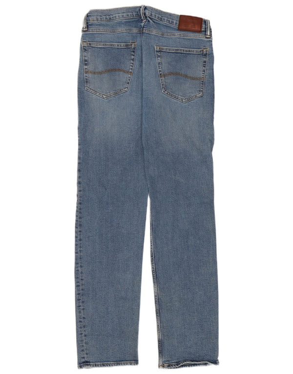 Marks & Spencer Mens Straight Jeans W32 L31 Blue Cotton
