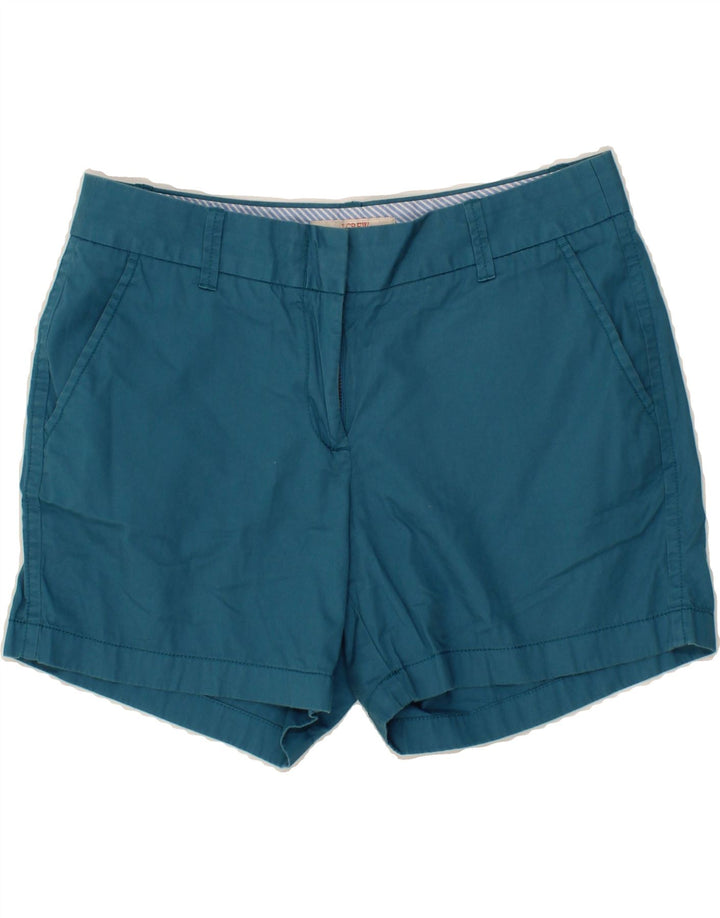 J. CREW Womens Chino Shorts US 6 Medium W30  Blue Cotton Vintage J. Crew and Second-Hand J. Crew from Messina Hembry 