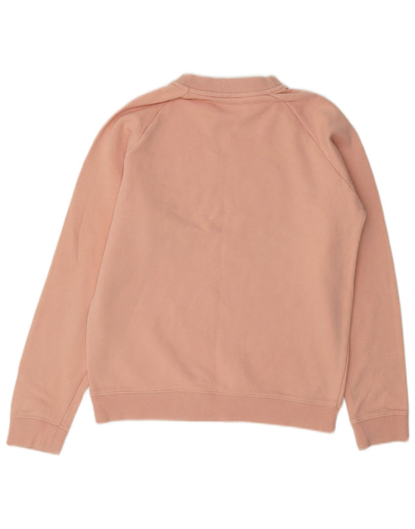 Adidas Womens Graphic Sweatshirt Jumper UK 14 Medium Pink