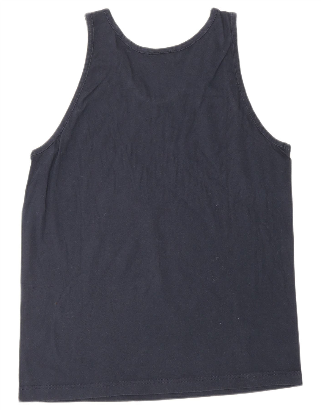 Champion Womens Vest Top UK 14 Large Navy Blue