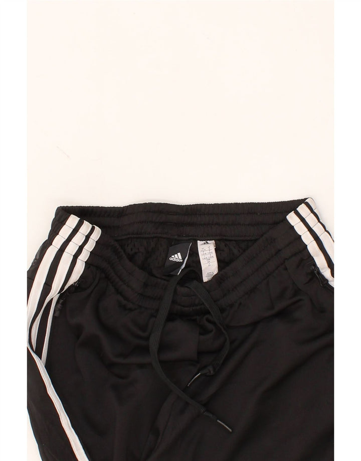 ADIDAS Womens Tracksuit Trousers UK 8/10 Small Black Polyester Vintage Adidas and Second-Hand Adidas from Messina Hembry 