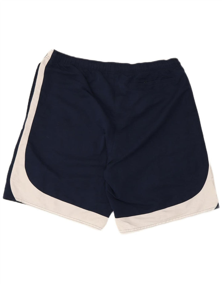 Nike Mens Sport Shorts XL Navy Blue Colourblock Polyester