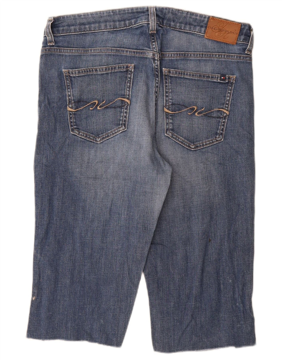 Tommy Hilfiger Womens Denim Shorts W30 Medium Blue Cotton