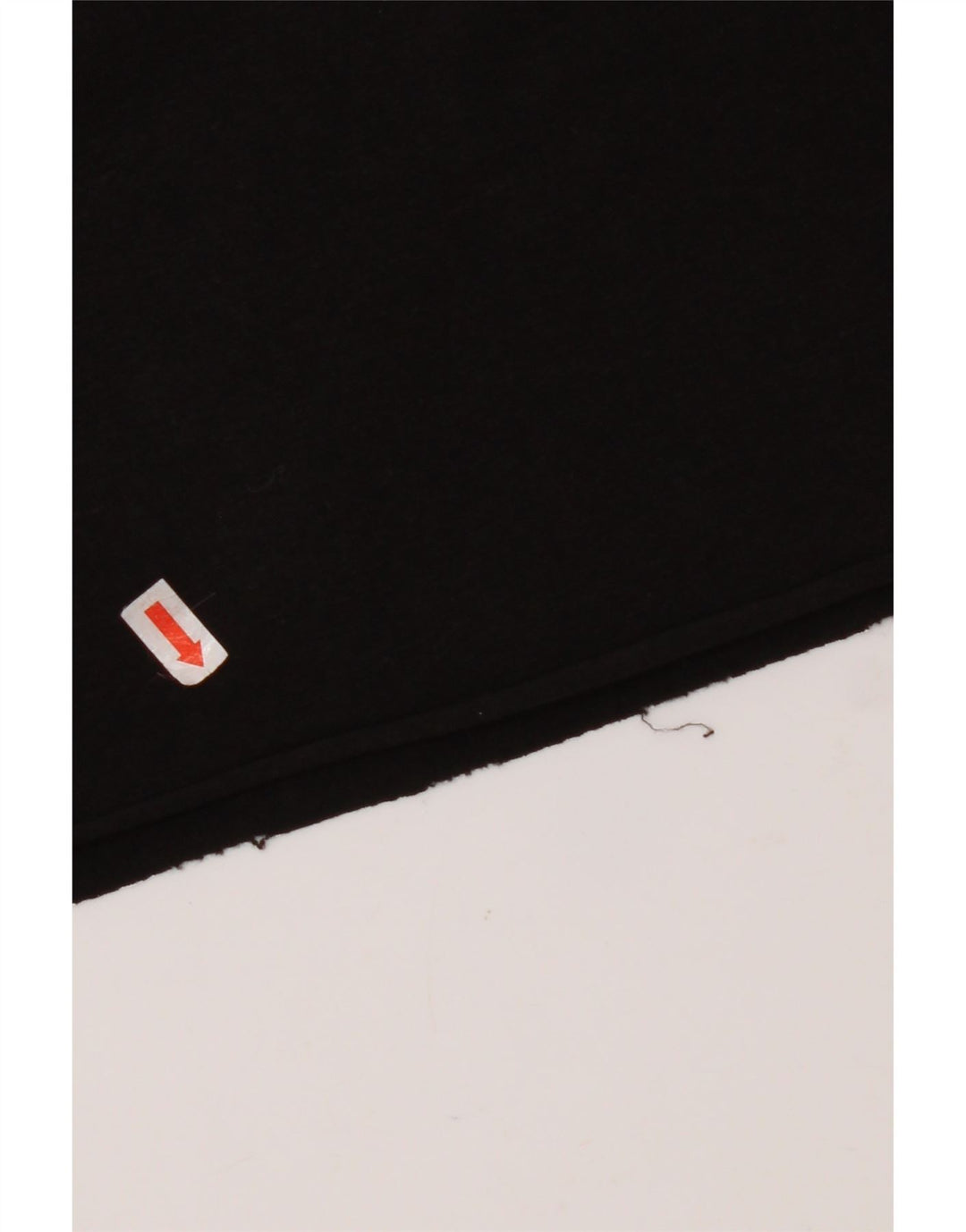 KAPPA Womens Crop Oversized Graphic T-Shirt Top UK 10 Small Black Cotton