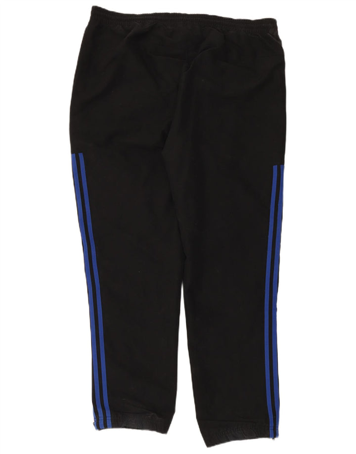 Adidas Mens Tracksuit Trousers Joggers Large  Black Polyester