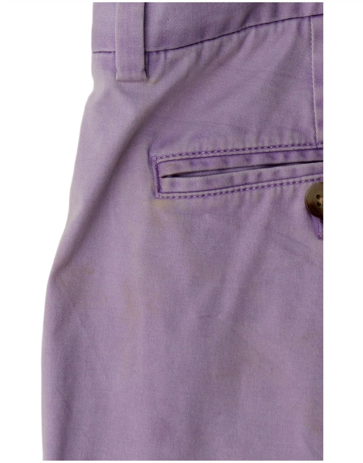 VINEYARD VINES Mens Chino Shorts W38 XL Purple Cotton
