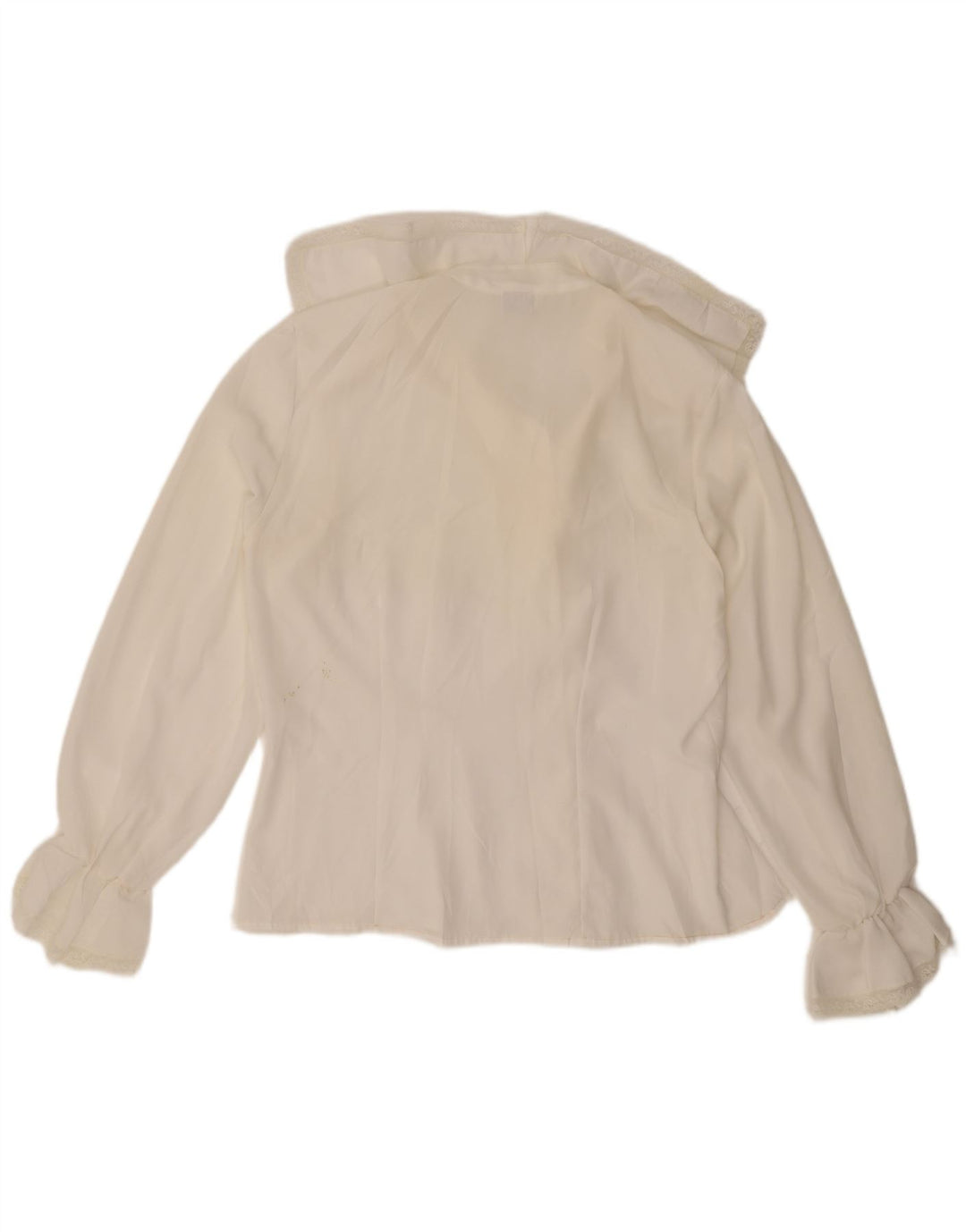 Primavera Firenze Womens Oversized Shirt Blouse UK 16 Large White Polyester