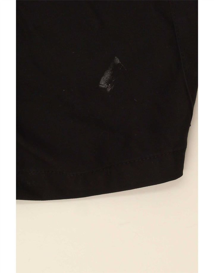 Zara Mens Cargo Shorts EU 42 Large W32 Black