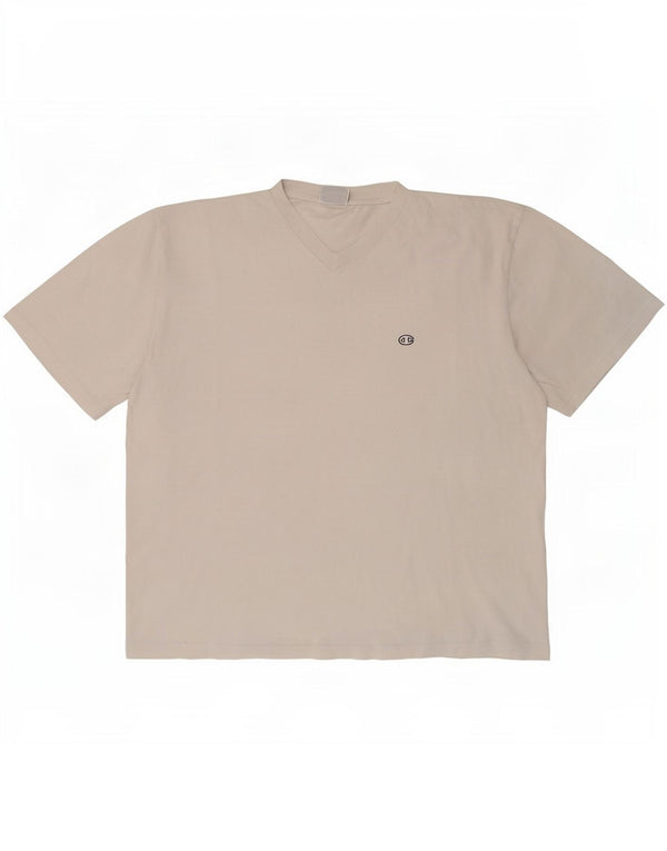 Champion Mens T-Shirt Top XL White Cotton