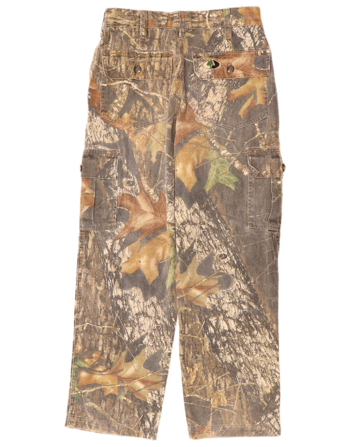 Russell Athletic Boys Cargo Trousers 10-11 Years W23 L25 Medium Grey