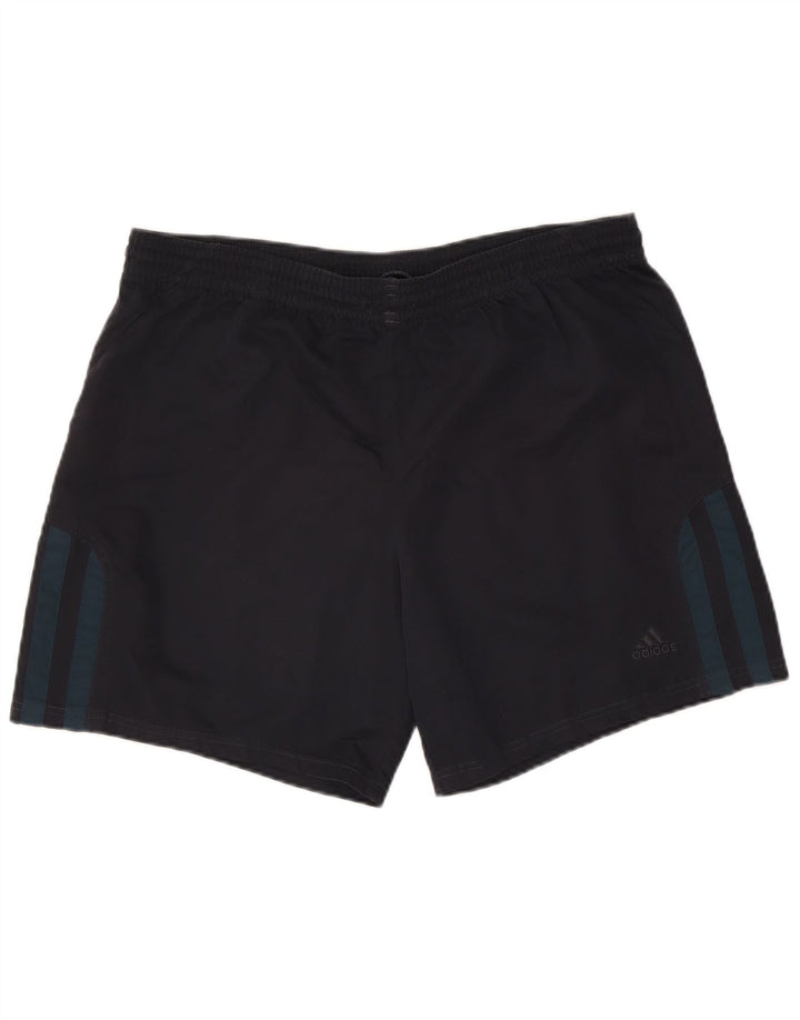 Adidas Mens Sport Shorts XL  Navy Blue Polyester