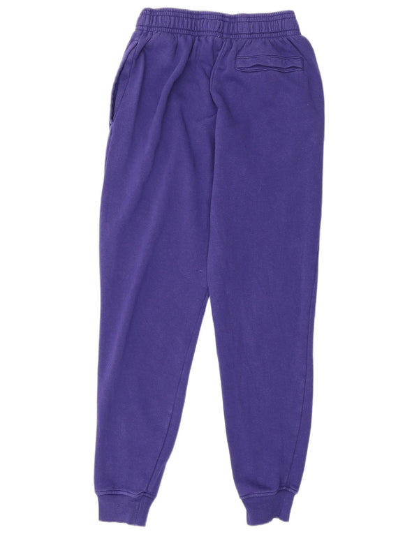 Under Armour Womens Tracksuit Trousers Joggers UK 12 Medium Purple Cotton