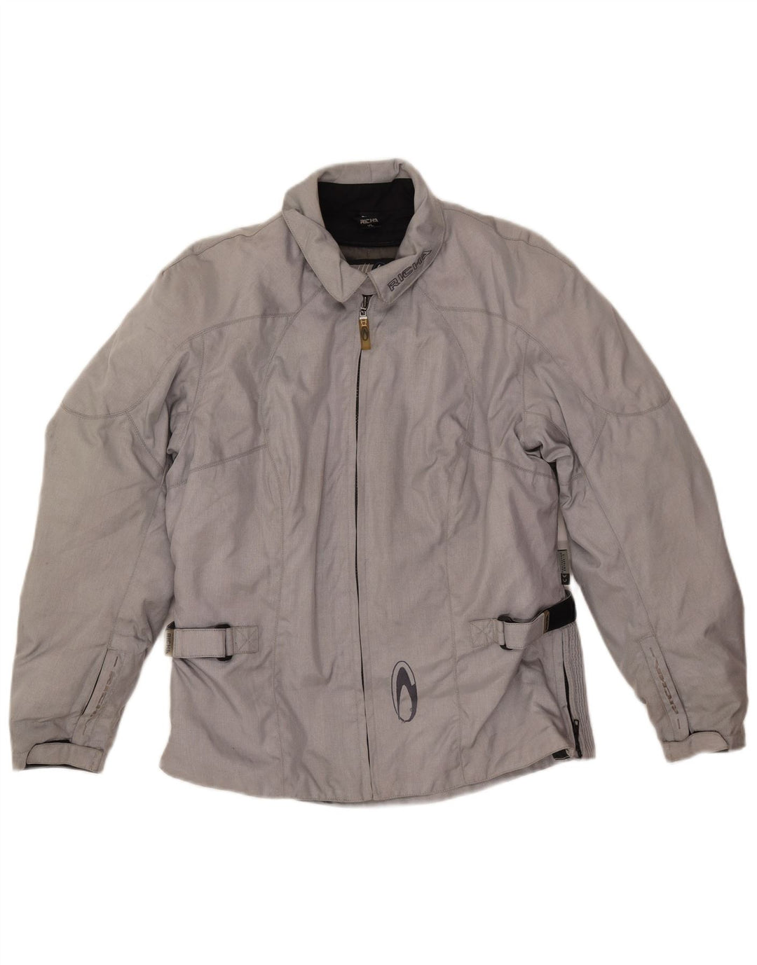 Richa Mens Graphic Racer Jacket UK 40 Large Grey Polyamide