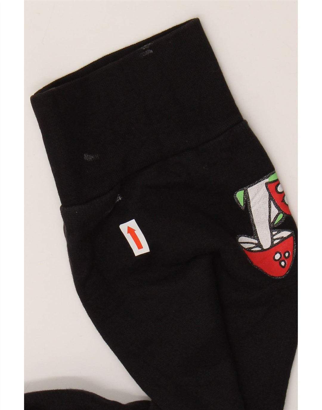 LEVI'S Womens Graphic Sweatshirt Jumper UK 10 Small Black Floral Cotton