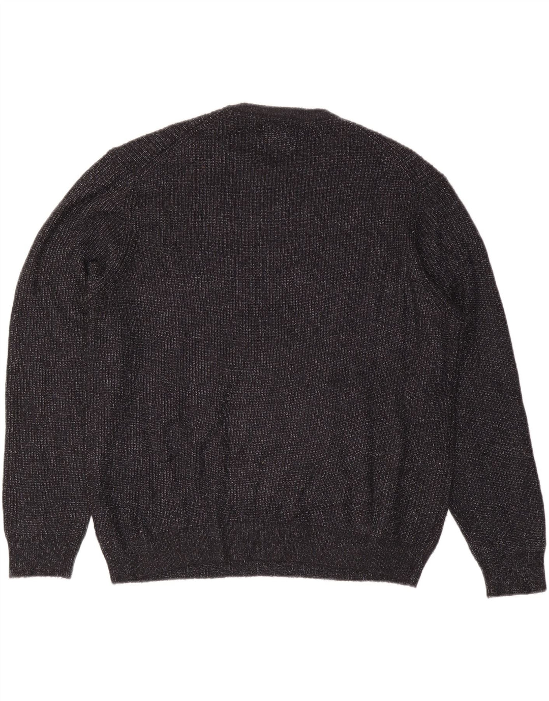 Marks & Spencer Mens Crew Neck Jumper Sweater 2XL Navy Blue Flecked