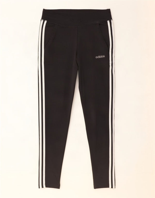 Adidas Womens Tracksuit Trousers UK 4/6 XS Black Polyester