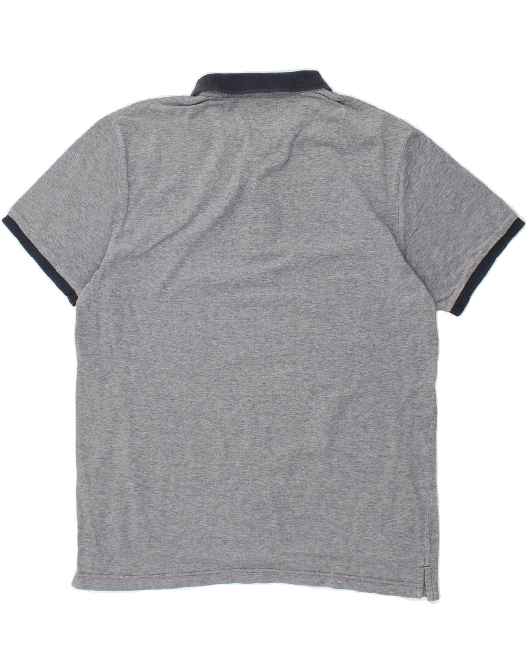DACK'S Mens Polo Shirt 2XL Navy Blue Cotton Vintage Dack's and Second-Hand Dack's from Messina Hembry 