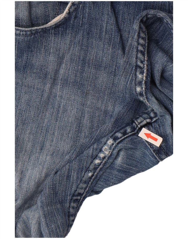 Lee Mens Powell Straight Jeans W34 L34 Blue Cotton
