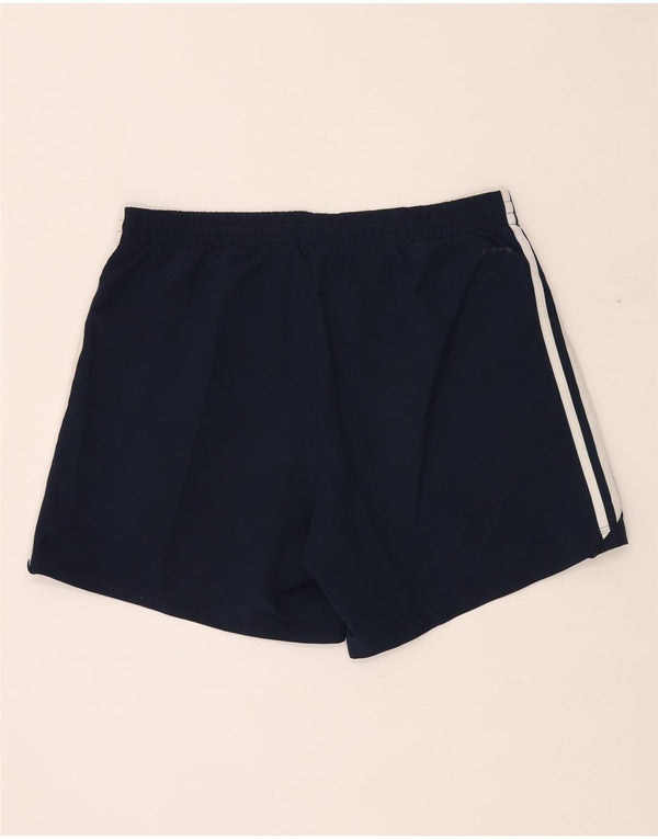 ADIDAS Mens Climalite Sport Shorts Medium  Navy Blue Polyester