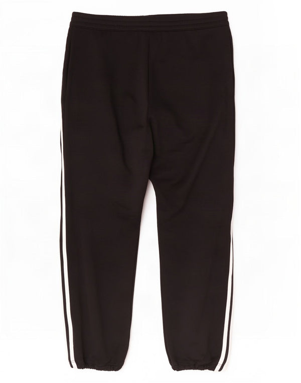 Adidas Womens Tracksuit Trousers Joggers UK 14 Large Black Polyester