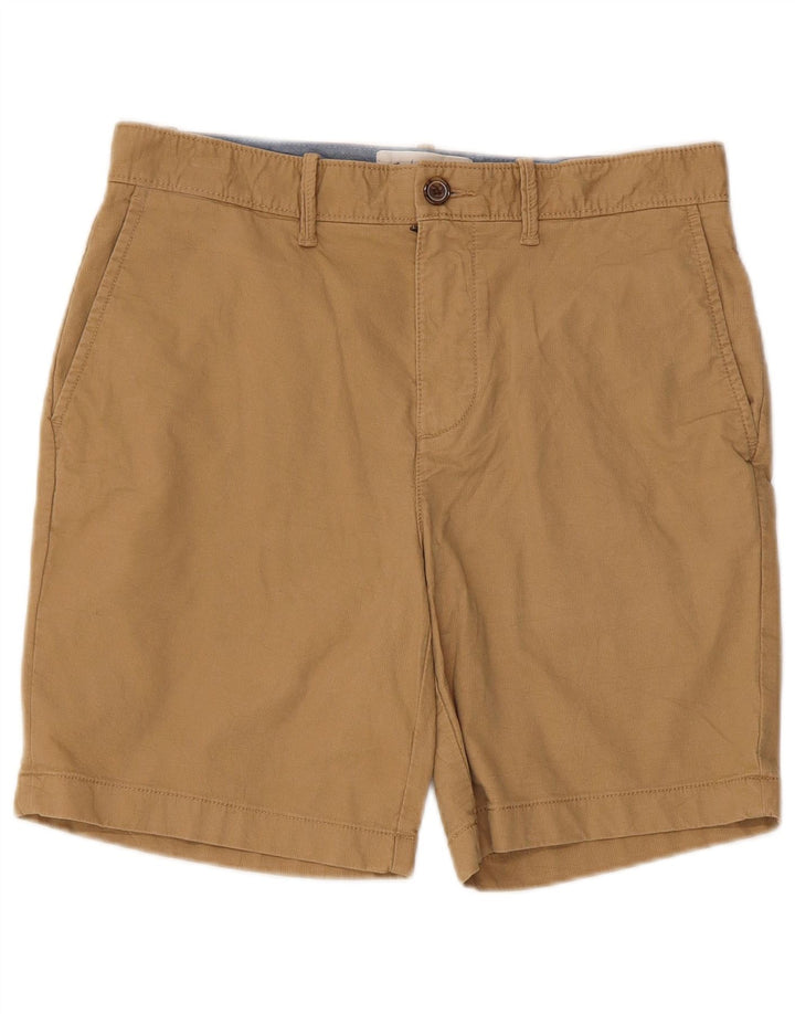 Penguin Mens Chino Shorts W30 Medium  Beige Cotton