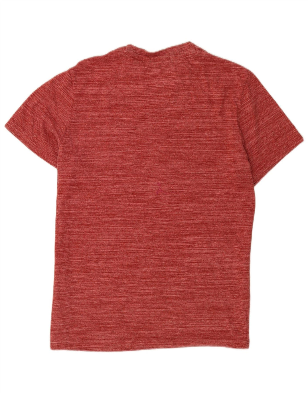 Jack Wills Mens T-Shirt Top Medium Maroon Striped Cotton